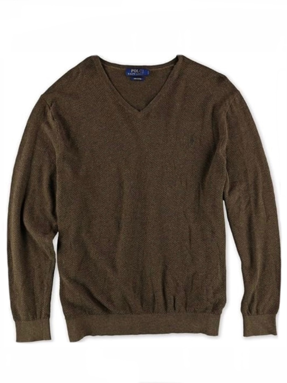 POLO Ralph Lauren Herringbone V-neck Sweater